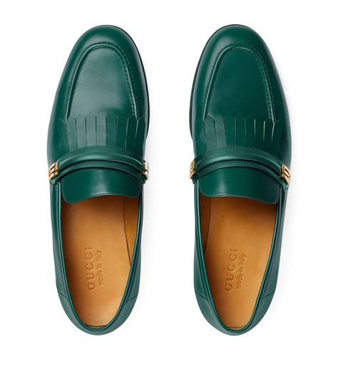 gucci monogram loafers